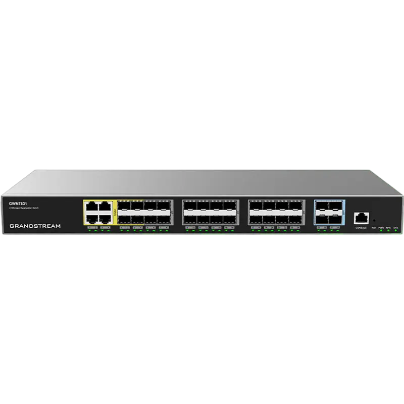 Сетевой коммутатор Grandstream GWN7831, 4x Gigabit Combo,Роутеры, Модемы, свичь, usb на lan