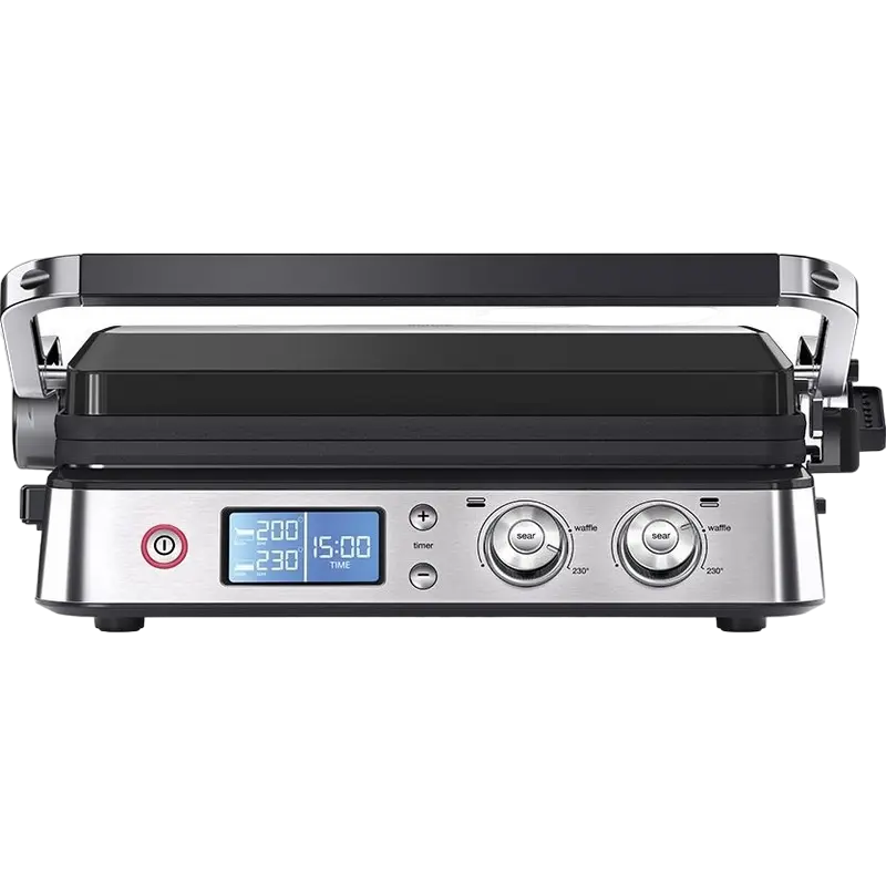 Электрический Гриль Braun CG 9047, 2000Вт, Черный | Нержавеющая сталь