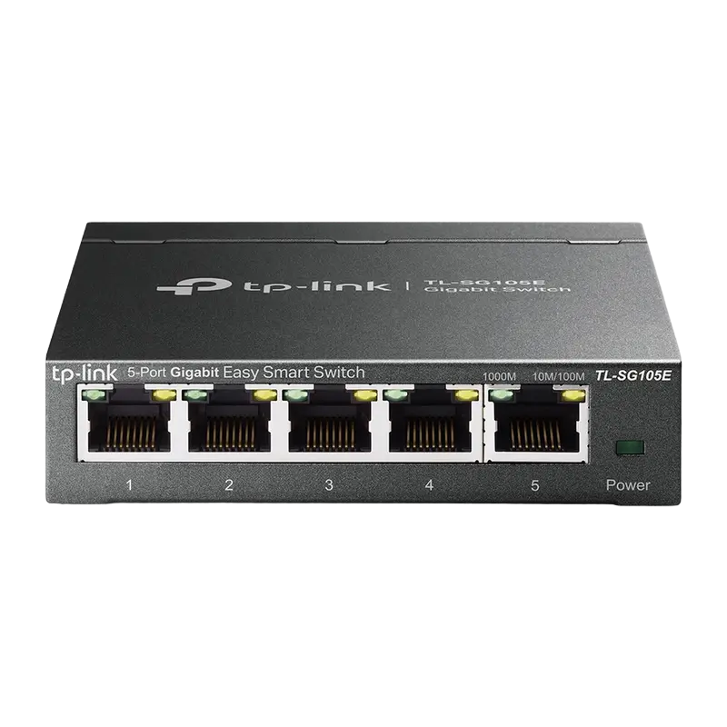 Сетевой коммутатор TP-LINK TL-SG105E, 5x 10/100/1000 Мбит/с,Роутеры, Модемы, свичь, usb на lan