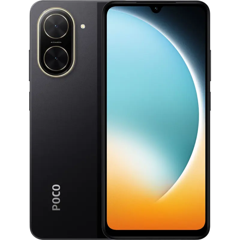 Смартфон Xiaomi Poco C71, 4Гб/128Гб, Чёрный