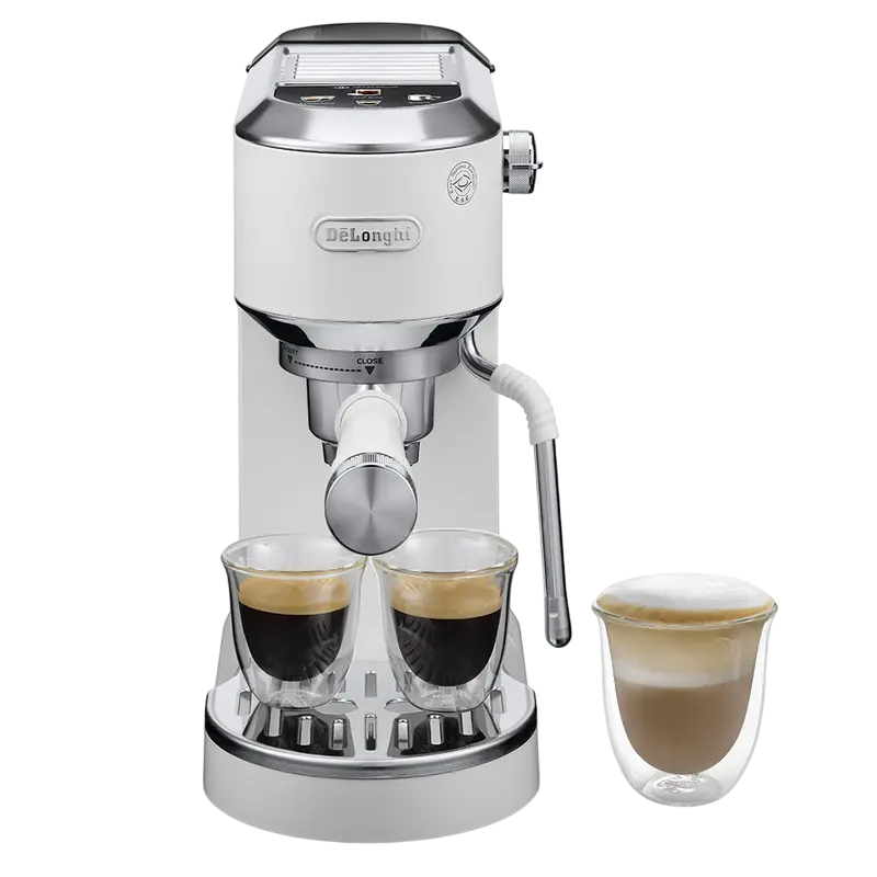 Кофеварка рожковая DeLonghi EC890WI, 1450Вт, Белый