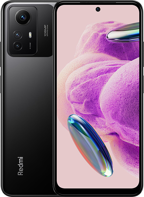 Xiaomi Redmi Note 12S 8+256GB Onyx Black EU, iphone, xiaomi, samsung, oppo, чехол, стекло