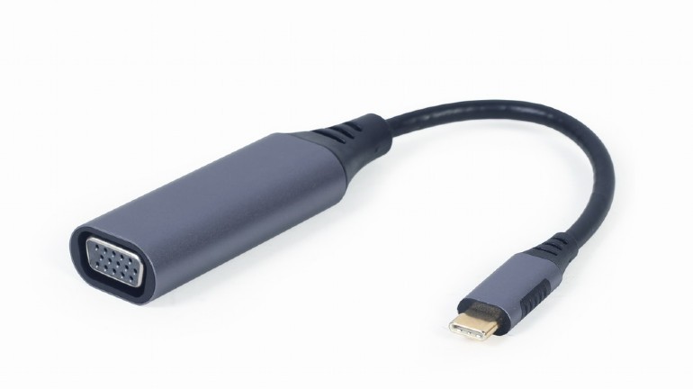 Адаптер Gembird  A-USB3C-VGA-01, USB Type-C to VGA
