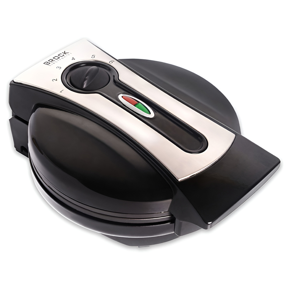 BROCK Waffle Maker WM 3002 BK, 1000W, Black