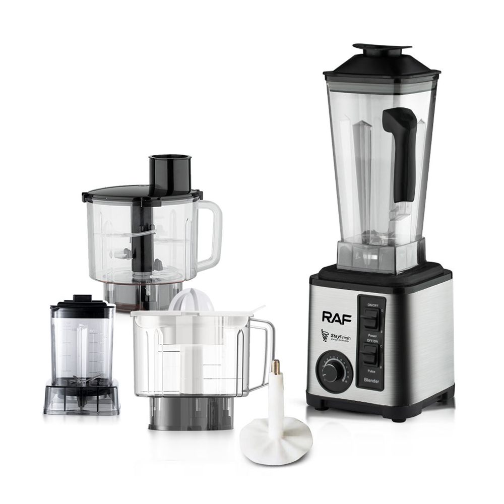 Raf Blender Set 5in1 R.2880, 3L, 2600W, Grey