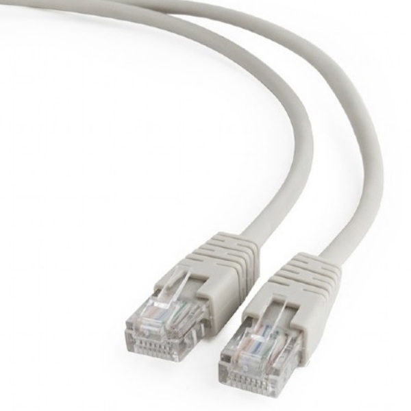  0.5m, FTP Patch Cord  Gray  PP22-0.5M, Cat.5E, Cablexpert, molded strain relief 50u" plugs