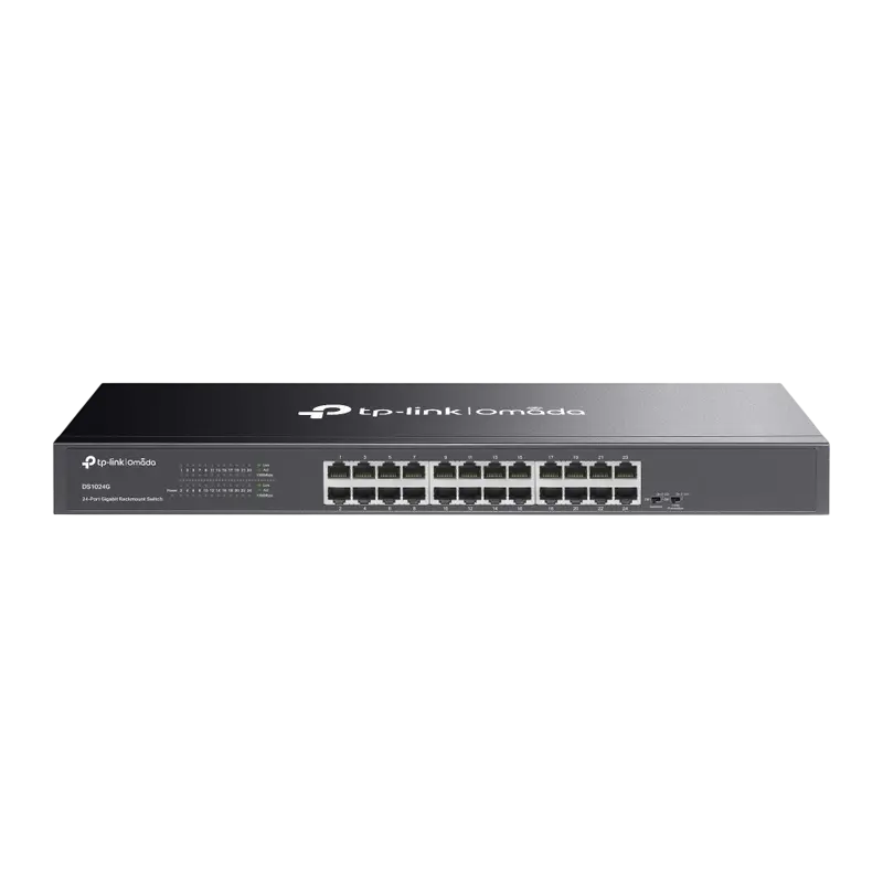 Сетевой коммутатор TP-LINK DS1024G, 24x 10/100/1000 Мбит/с,Роутеры, Модемы, свичь, usb на lan
