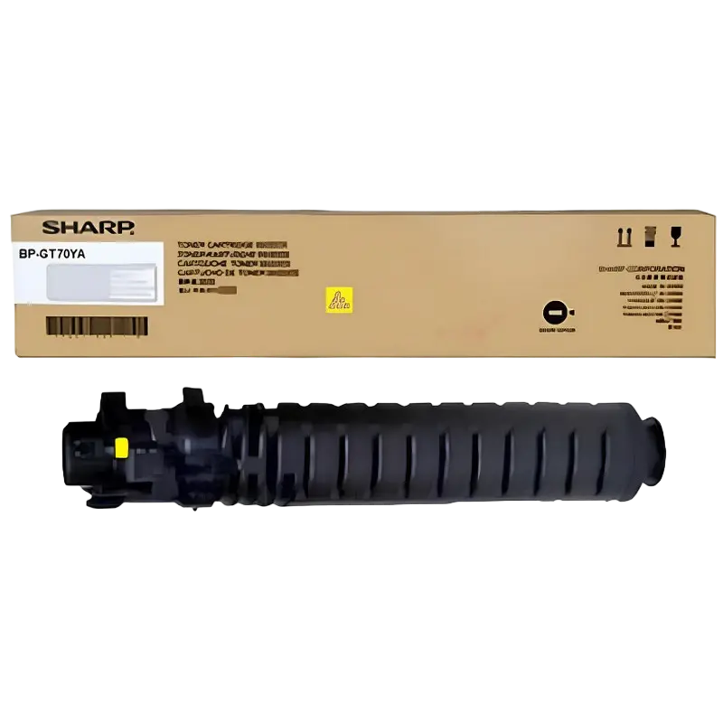 Тонер Sharp BP-GT70YA, Желтый,бумага ,чернила, Opc, тонер, dvd, duracell, батарейки