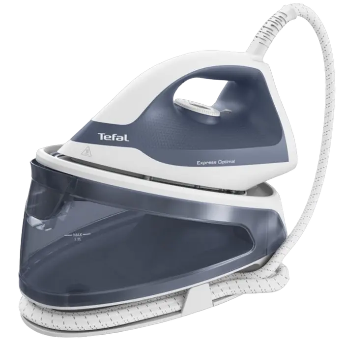 Утюг с парогенератором Tefal SV4110E0, 2200Вт, Синий | Белый