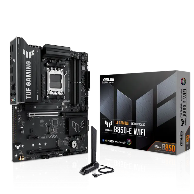 Материнская плата ASUS TUF GAMING B850-E WIFI, AM5, AMD B850, ATX