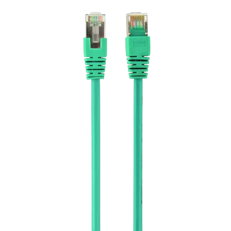 Патч-корд Cablexpert PP22-2M/G, Cat5e FTP, 2м, Зелёный,usb ,micro ,iphone, 3.5, tupe-c, тюльпаны