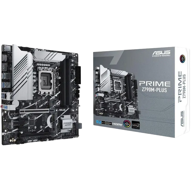 Материнская плата ASUS PRIME Z790M-PLUS, LGA1700, Intel Z790, Micro-ATX