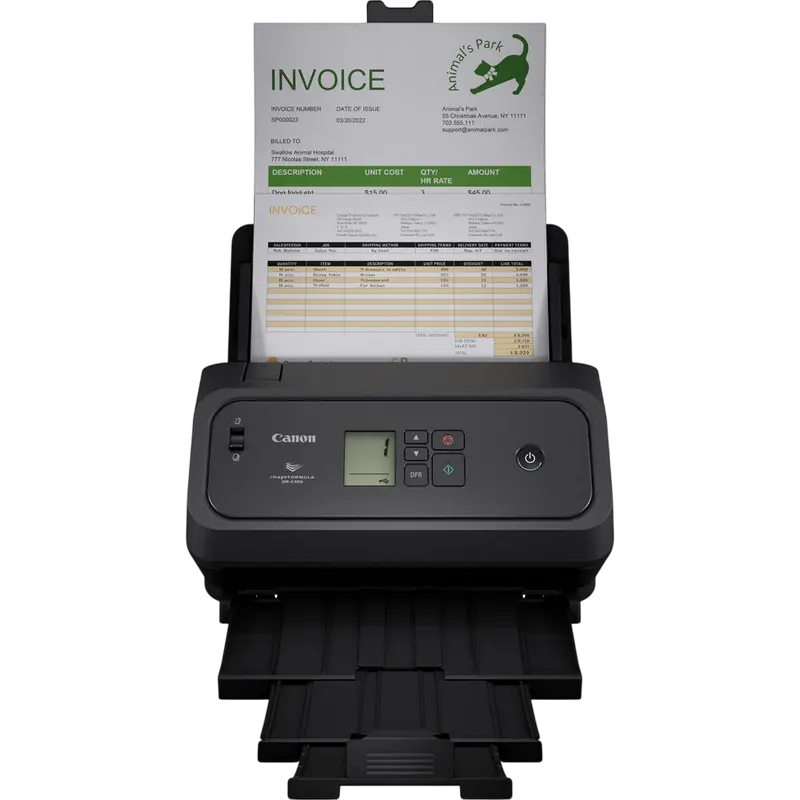 Потоковый Сканер Canon imageFORMULA DR-C350, A4, Черный