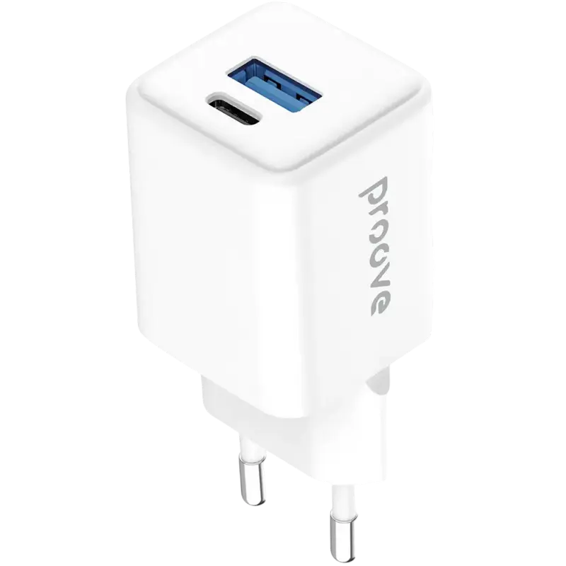 Зарядное устройство Proove Pocket Gan, 30Вт, Белый,usb ,micro ,iphone, 3.5, tupe-c, тюльпаны