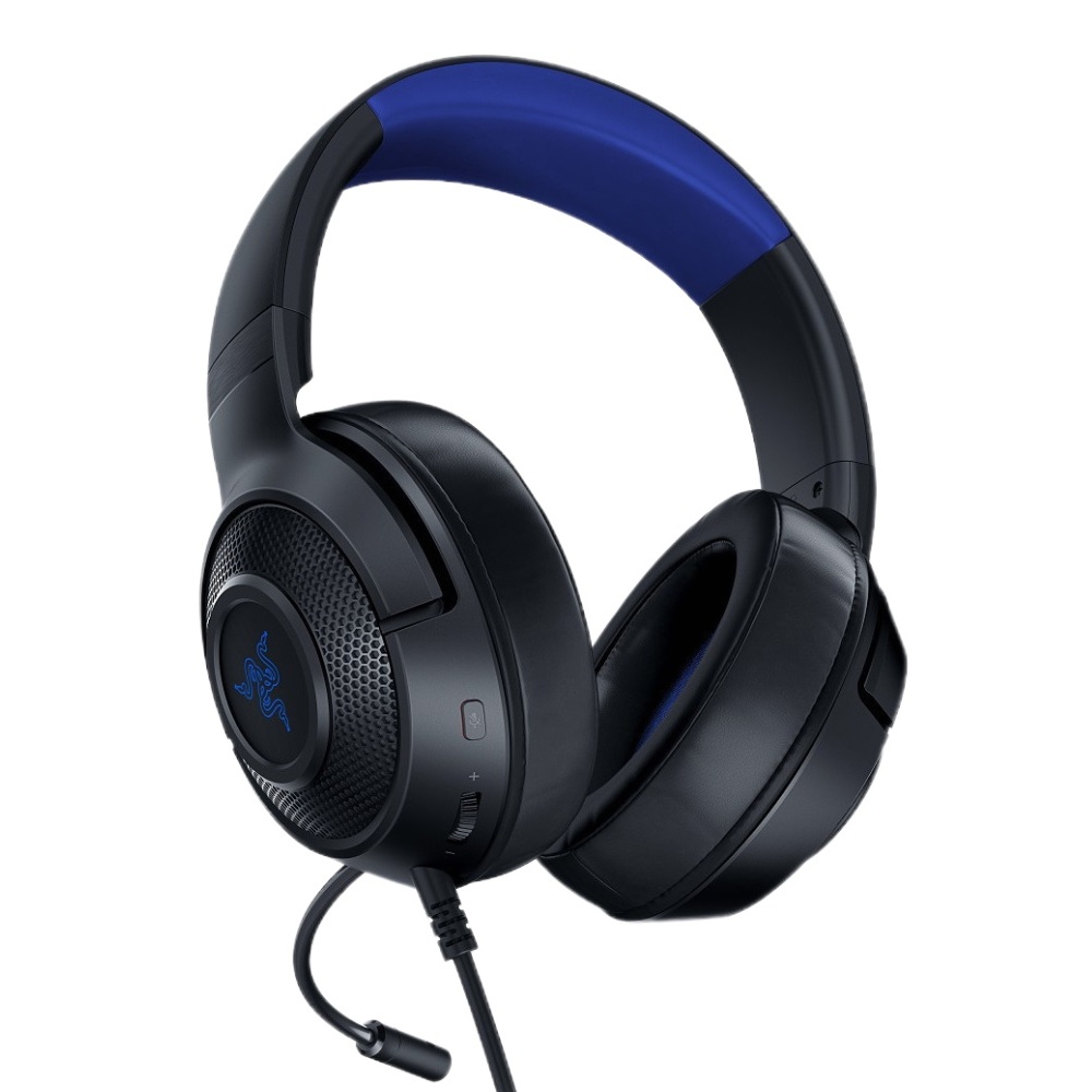 Игровая Гарнитура RAZER Kraken X for Console, Проводной аналоговый, Чёрный