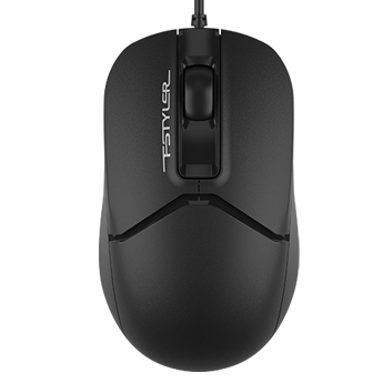 Mouse A4Tech FM12S, 1000 dpi, 3 buttons, 104g, Ambidextrous, Silent, 4-Way Whee, 1.5m, USB, Black Mouse A4Tech FM12S, 1000 dpi, 3 buttons, 104g, Ambidextrous, Silent, 4-Way Whee, 1.5m, USB, Black
