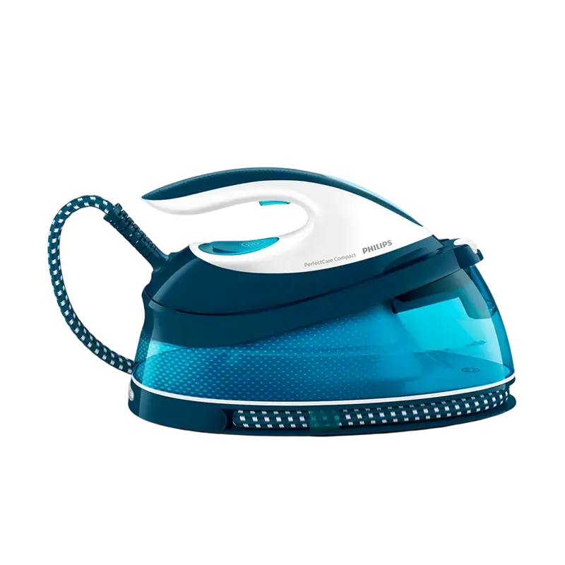 Утюг с парогенератором Philips GC7840/20, 2400Вт, Синий