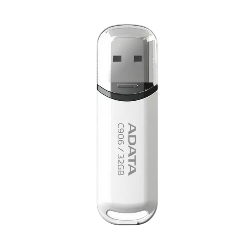 USB Flash накопитель ADATA C906, 32Гб, Белый
