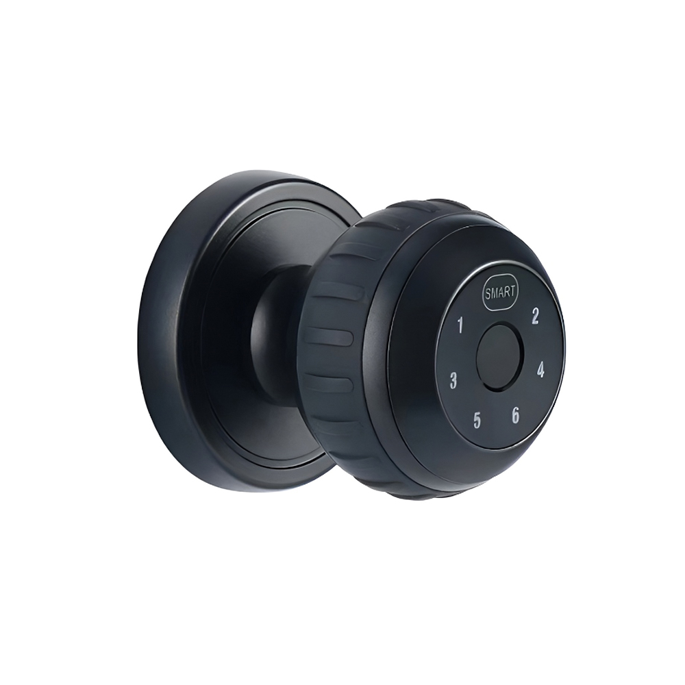 Smart Lock with Fingerprint Interior, Password. Tuya APP G530, Black