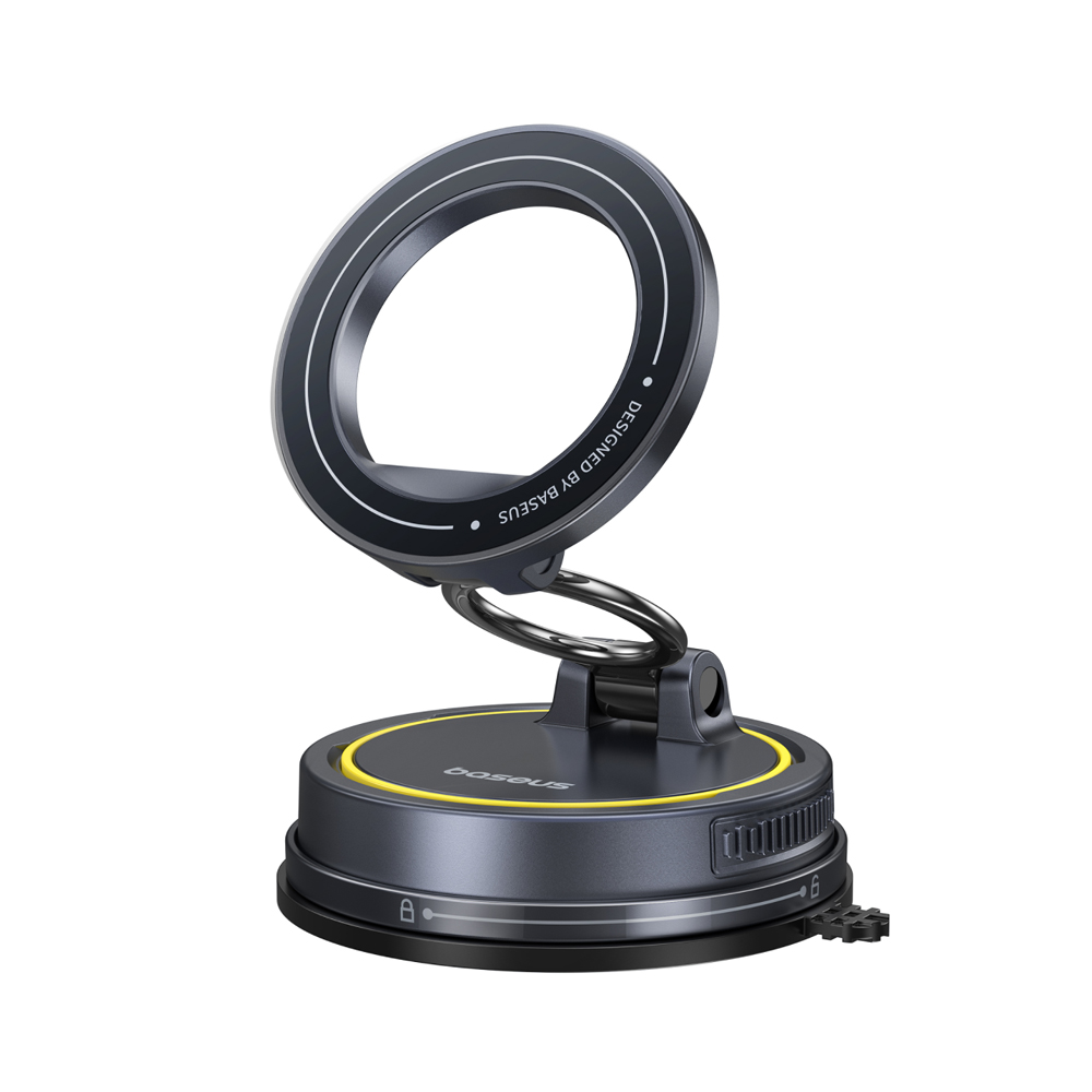 Baseus Car Mount Suction Cup Veersion, VC2 Flex Magnetic, Cosmic Black