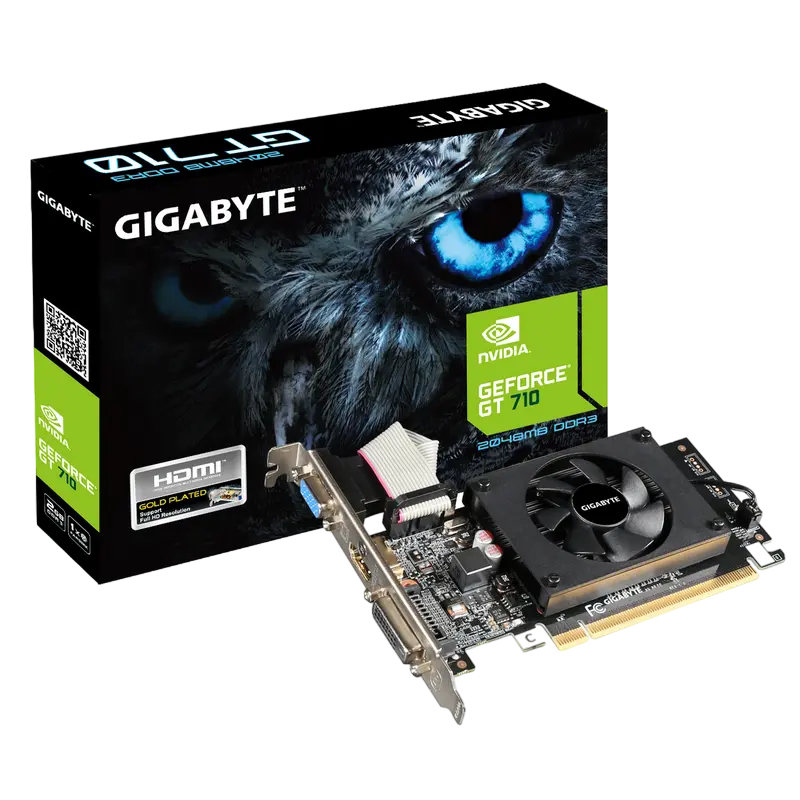 Видеокарта Gigabyte GV-N710D3-2GL,  2ГБ 64-bit DDR3,процессоры ,оперативная память, ssd, M2, hdd, кейсы