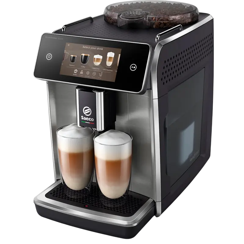 Кофемашина Saeco SM6685/00, Чёрный | Нержавеющая сталь