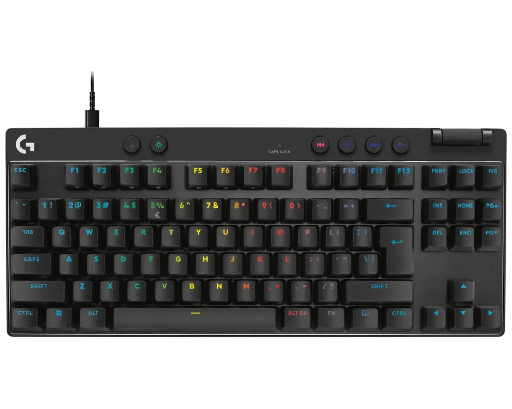 Клавиатура Logitech G Pro X TKL Rapid, Проводное, Чёрный, клавиатуры ,мышки ,веб камера ,коврики ,флешки , 16gb, 32gb,64gb,128gb,256gb,512,microsd,sd