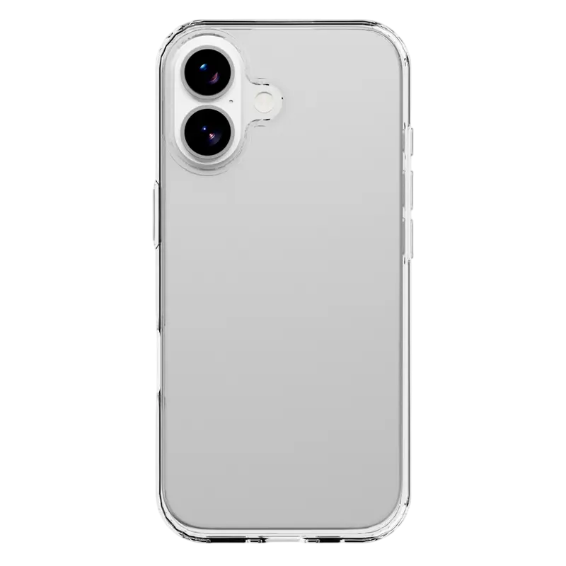Чехол Cellularline Clear Duo для Apple iPhone 17, Прозрачный