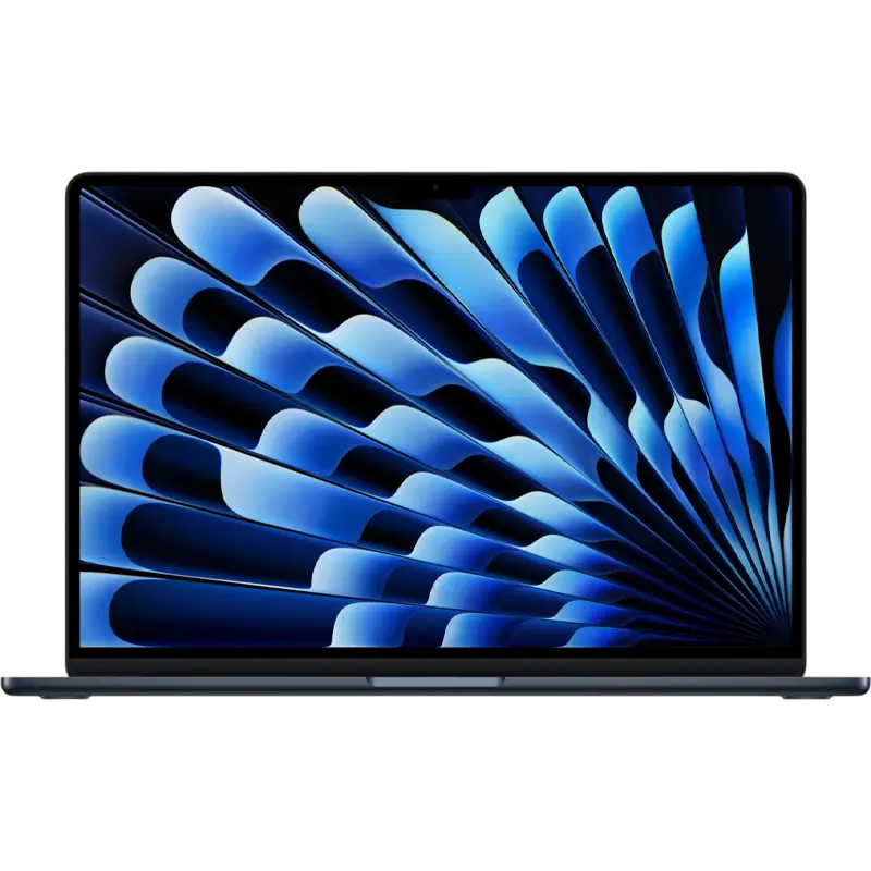 Ноутбук 15,3" Apple MacBook Air 15, Midnight, M5 with 10-core CPU and 10-core GPU, 16Гб/1024Гб, macOS Tahoe