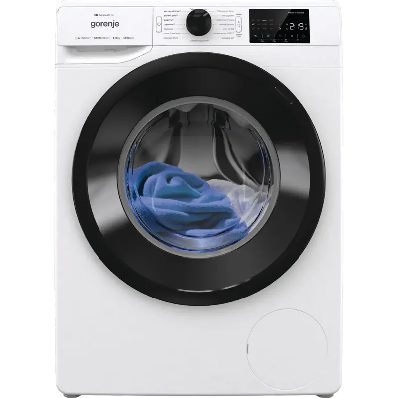 Стиральная машина Gorenje WPNEI94A1SWIFI, 9кг, Белый