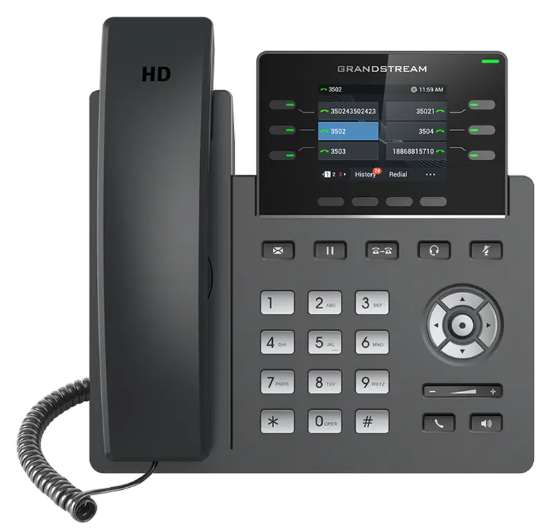 IP Телефон Grandstream GRP2613, Чёрный