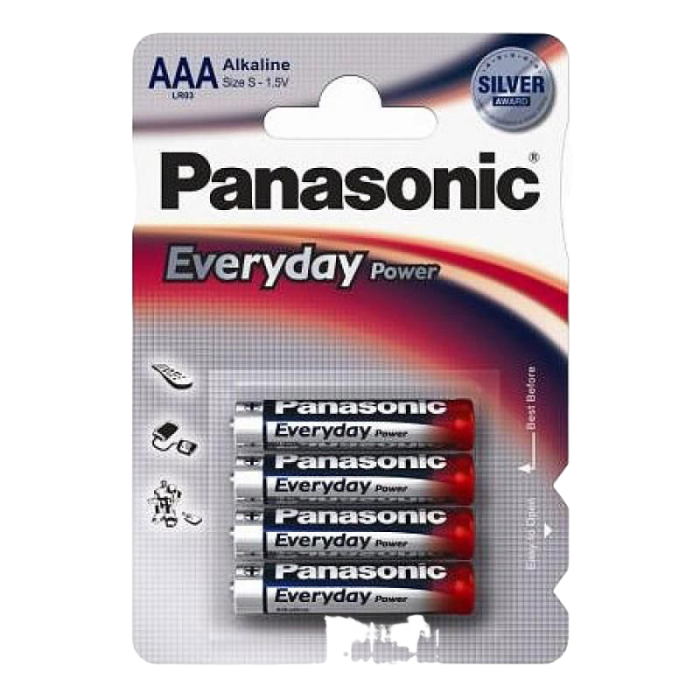 Panasonic  "EVERYDAY Power" AAA Blister *4, Alkaline, LR03REE/4BR