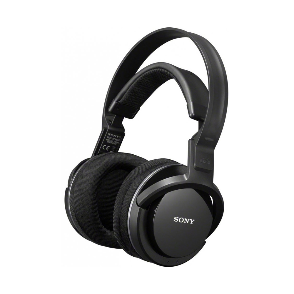 SONY Over-Ear Headphones Bluetooth + 3.5mm MDRRF855RK, Black