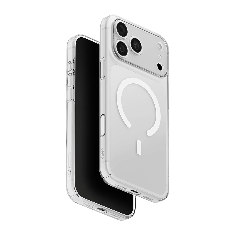 Uniq Case for iPhone 18 Pro Max 6.9 Hybrid Magclick Airsuit, Glossy Clear