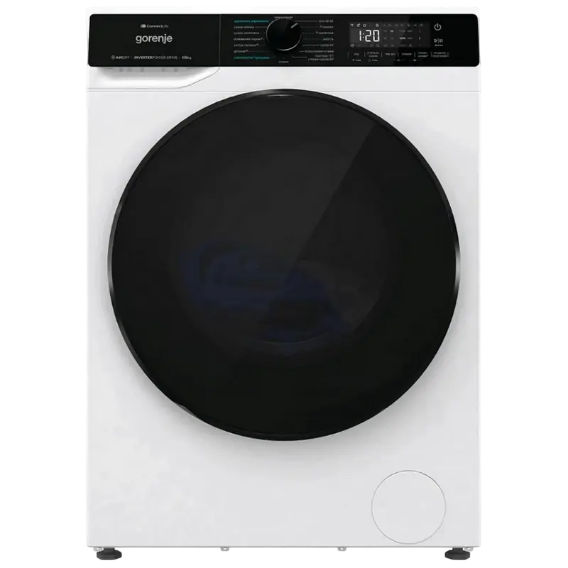 Стирально-сушильная машина Gorenje WD2PA854ADW, 8кг, Белый
