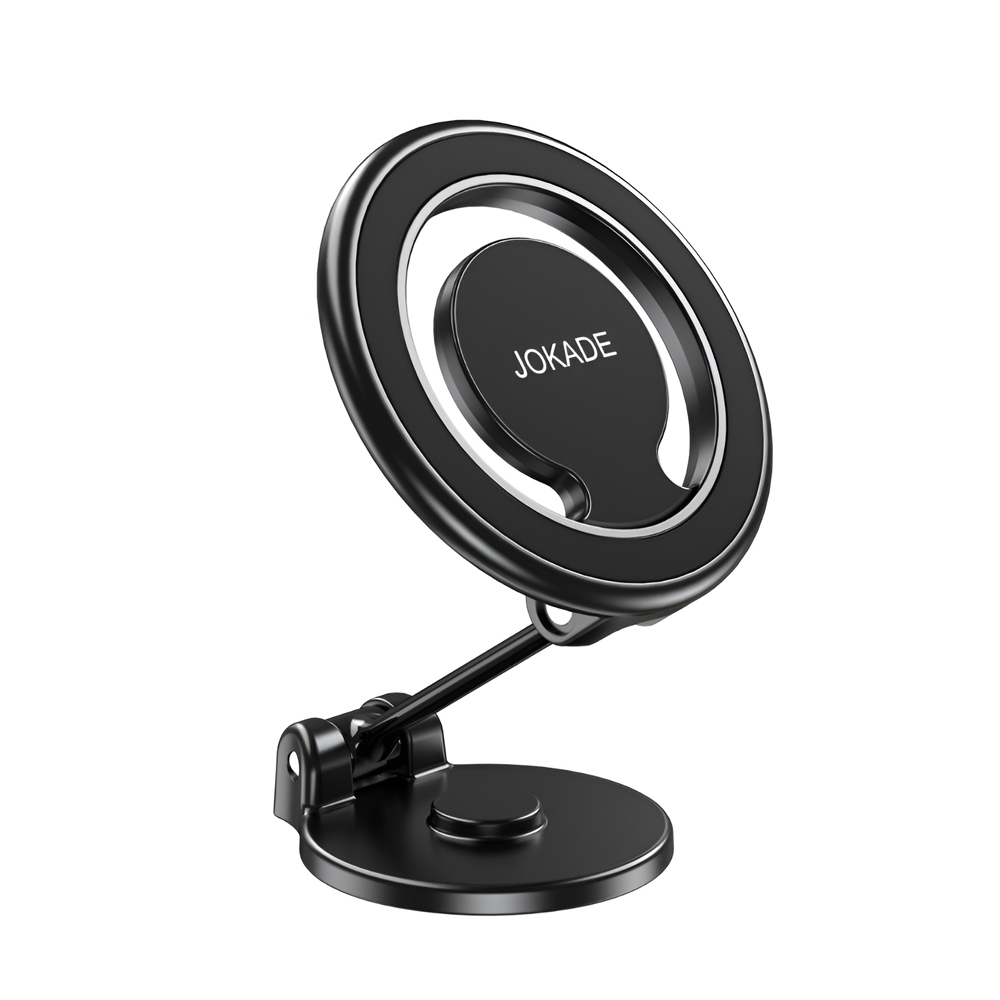 Jokade Car Holder Ring Magnetic Center Console JE039, Black