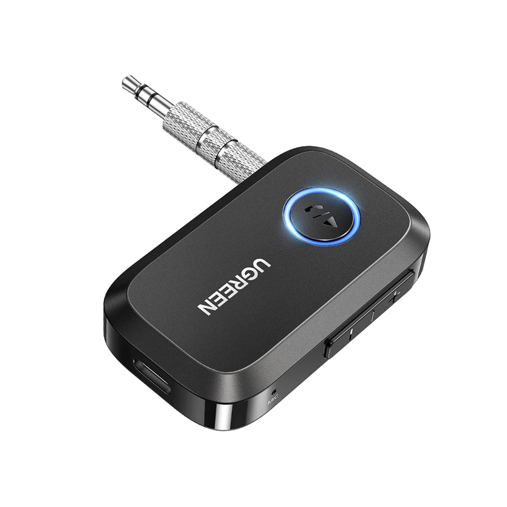 UGREEN Audio Adapter Reciever Bluetooth 6.0 LDAC | BT509, Black