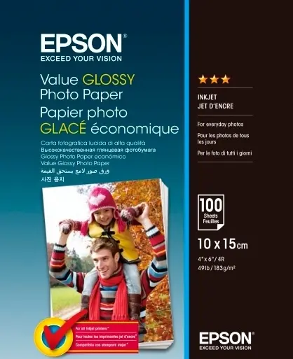 Фото бумага Epson Value Glossy, А6
