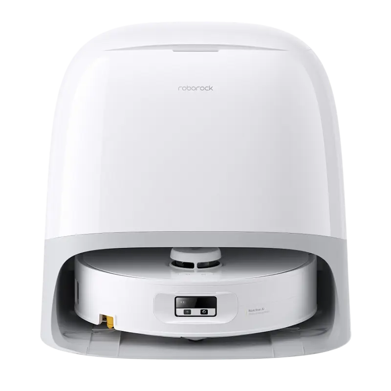 Робот-Пылесос Roborock Qrevo Curv 2 Flow, Белый