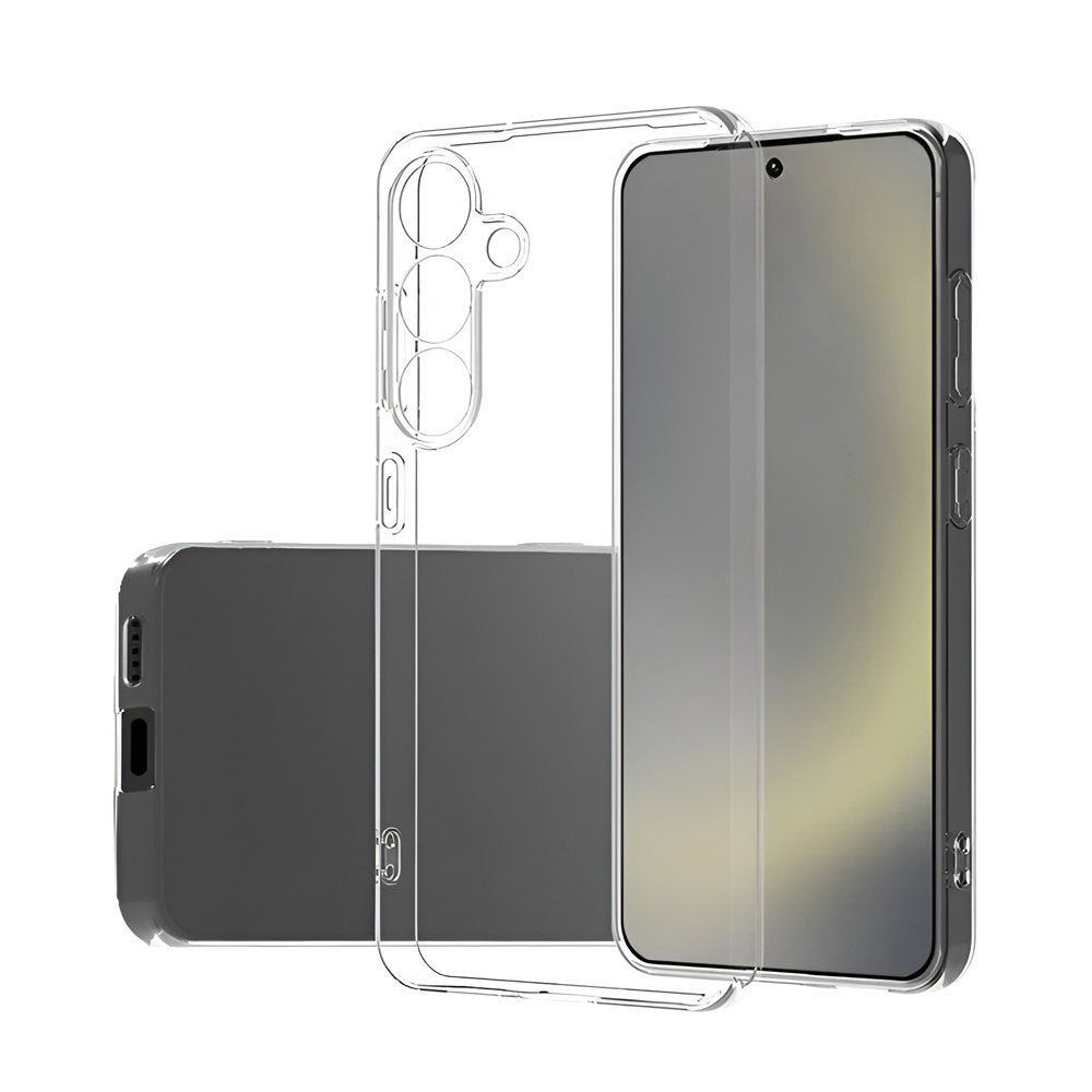 WOO Case Soft TPU Samsung Galaxy S25 Plus, Clear