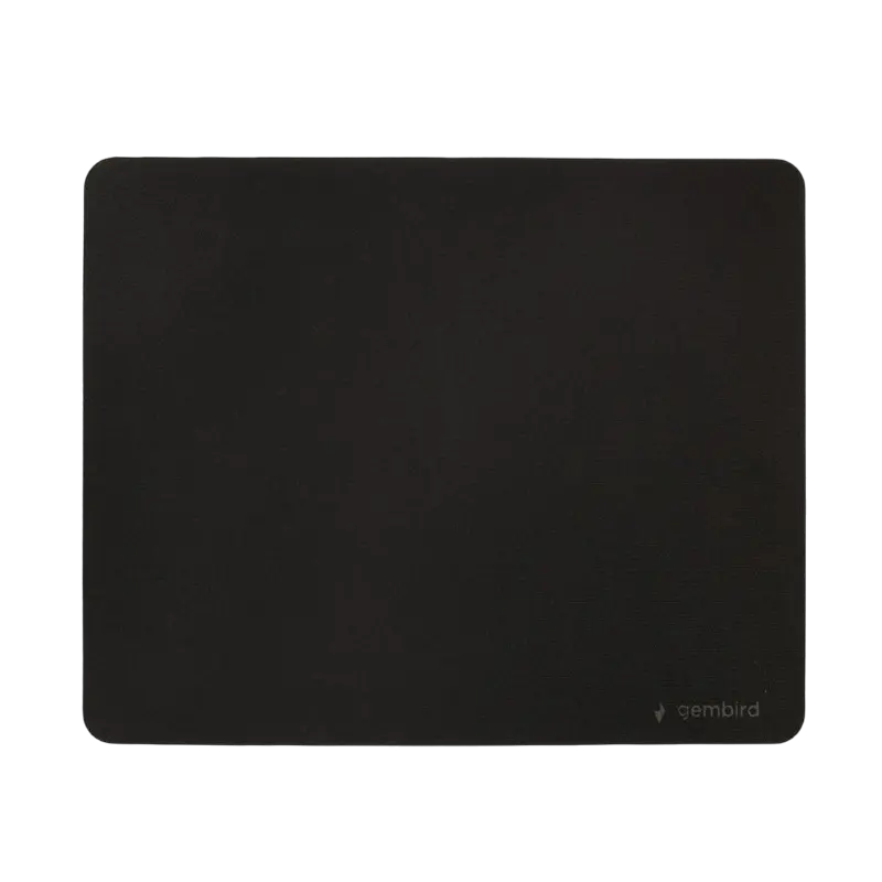 Коврик для мыши Gembird MP-S-BK-M, 260мм x 220мм, Чёрный