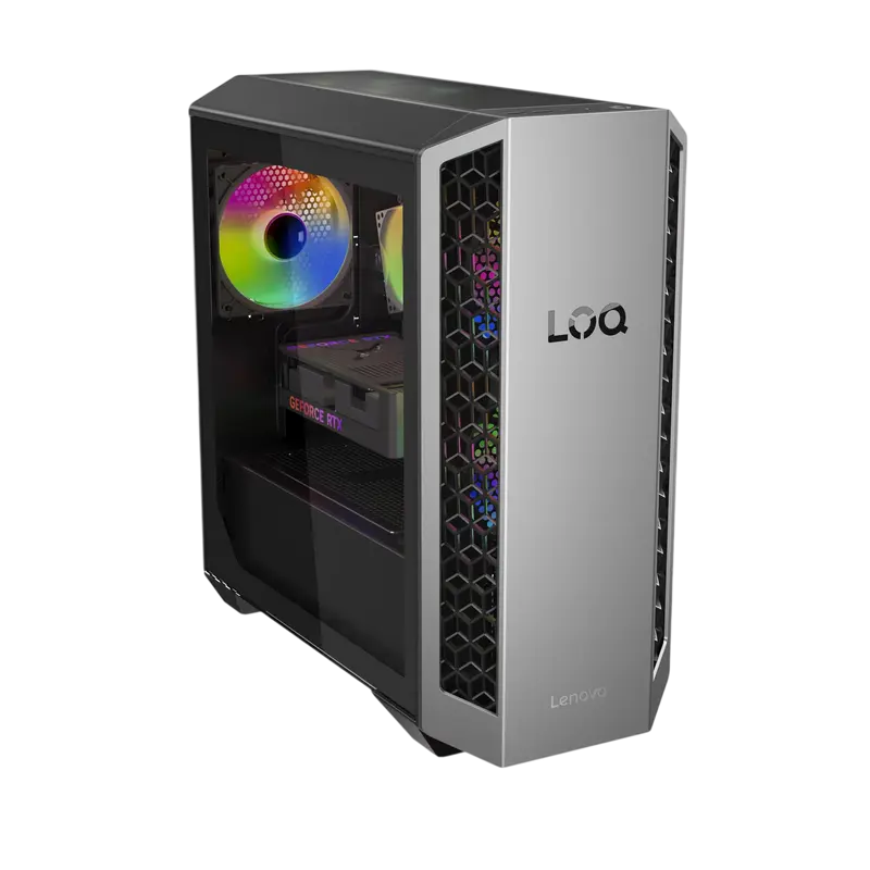 Настольный ПК Lenovo LOQ Tower 26ADR10, Башня, AMD Ryzen 7 8745HX, 32Гб/1024Гб, AMD Radeon 610M, 