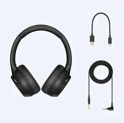 Bluetooth Headphones SONY WH-XB700, Black Bluetooth Headphones SONY WH-XB700, Black