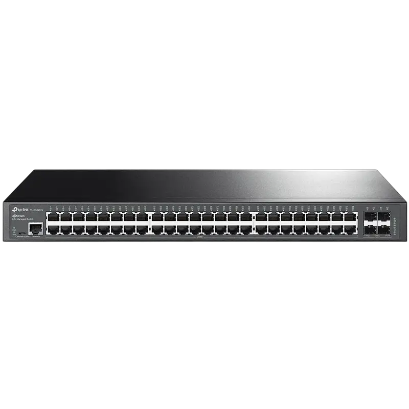 Сетевой коммутатор TP-LINK TL-SG3452X, 48x 10/100/1000 Мбит/с,Роутеры, Модемы, свичь, usb на lan