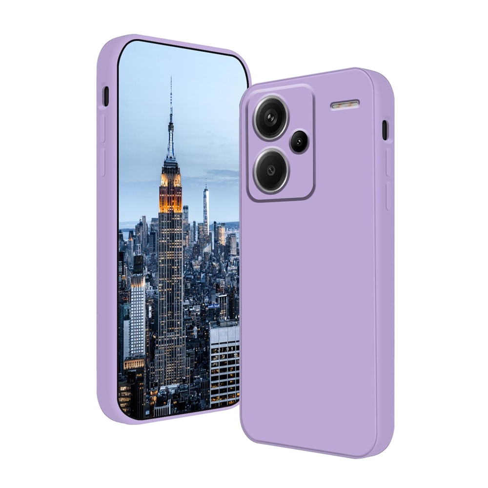 Helmet Case Liquid Silicone Redmi Note 13 Pro Plus 5G, Purple