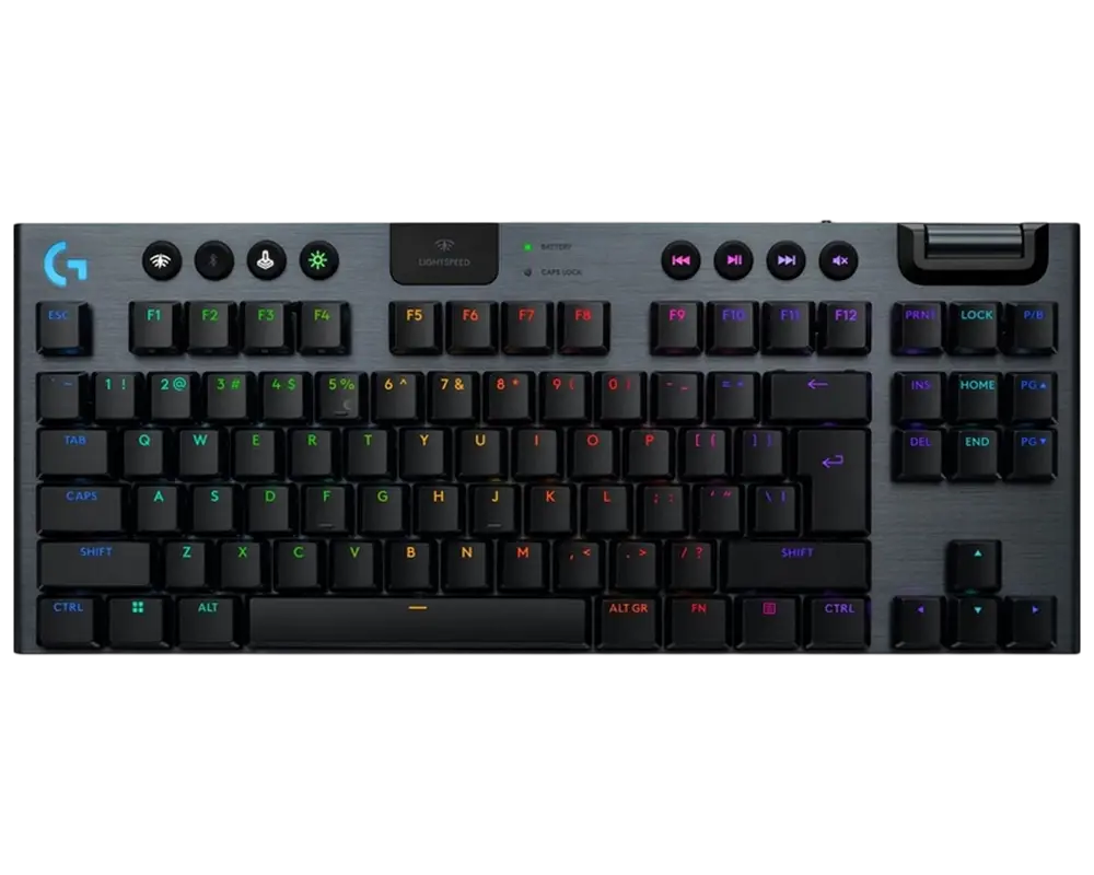 Клавиатура Logitech G915 X Lightspeed TKL, Беспроводное, Чёрный