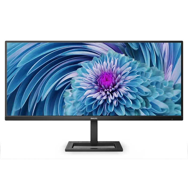 34" Монитор Philips 346E2LAE, VA 3440x1440 WQHD, Чёрный