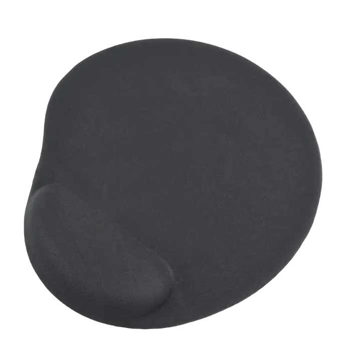 Коврик для мыши Gembird MP-GEL-BK, 240мм x 220мм, Чёрный, клавиатуры ,мышки ,веб камера ,коврики ,флешки , 16gb, 32gb,64gb,128gb,256gb,512,microsd,sd