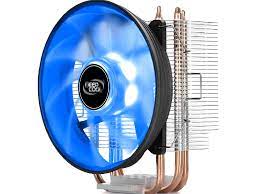 DEEPCOOL Cooler  "GAMMAXX 300B", Socket LGA/1366/LGA1200/1151/1150/1155/LGA775 AM4/FM2/AM3, up to 130W, 120x120x25mm, SEMI-TRANSPARENT FAN WITH BLUE ,процессоры ,оперативная память, ssd, M2, hdd, кейсы
