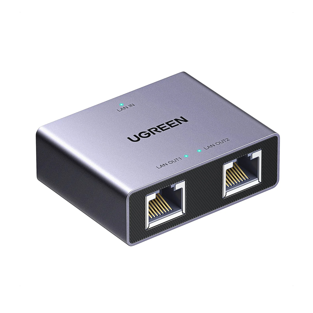 UGREEN Gigabit Ethernet Splitter 1 to 2 | NW301